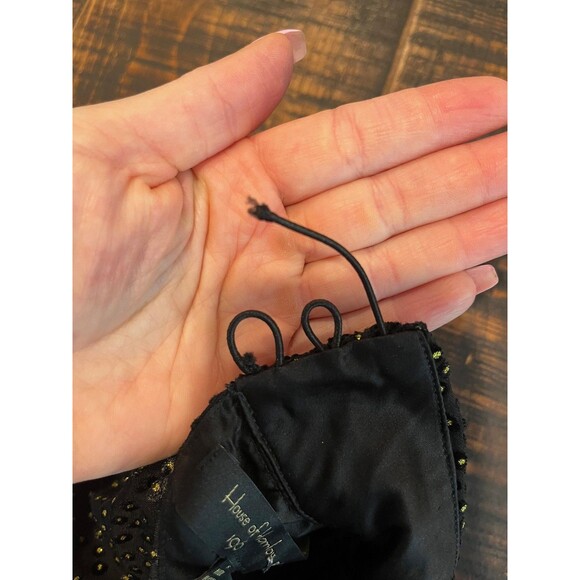 House of Harlow 1960 Dress Womens Small Sheer Long Sleeve Mini Revolve - Picture 3 of 7